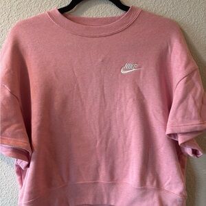 Nike Women's Pink Crewneck Tee